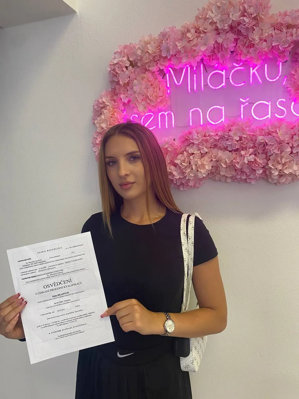 Naše studentka